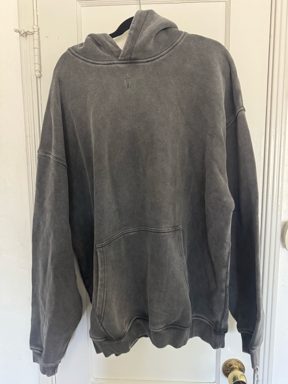 Ironwilled Staple Hoodie in vintage grey